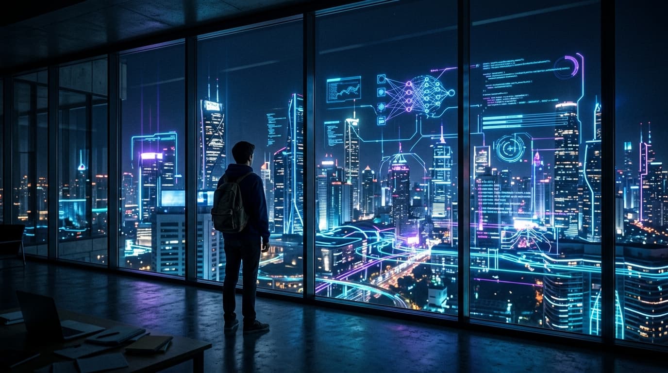 Data Science City Skyline